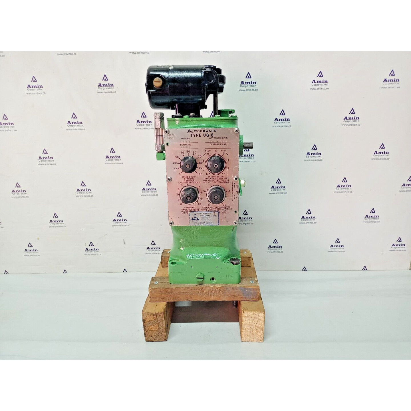 Woodward UG-8 Teil Anzahl 033333 Gouverneur 700-1500 RPM - 实物图