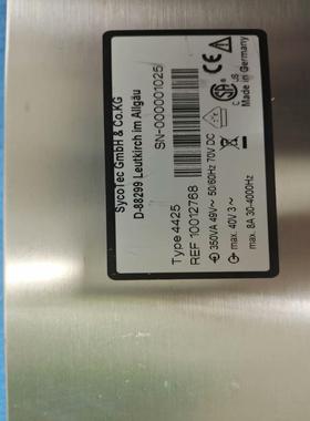 Type 4425 SN-OOOOO1O25 议价议价