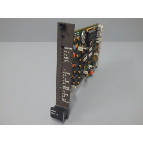 SCM1 - Mcsl - SCM-1/7222-173-71551 System Control Module Use