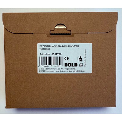 E Dold  Shne Taktgeber  005S300H  BC7937N81  0052780  Neu in