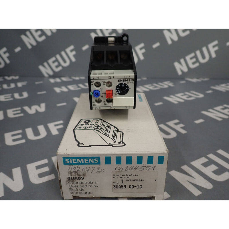 3UA59001G - Siemens - 3UA5900-1G / Relé de Protección Tér