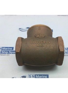 United Brass-Randleman N.C. 2IN Swing Check Valve World Wate