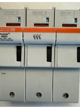 Ferraz Shawmut Sicherungshalter UltraSafe 800VAC 3-polig / U
