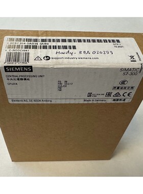 Siemens Simatic S7300 CPU314 6ES7 3141AG140AB0 Neu in OVP