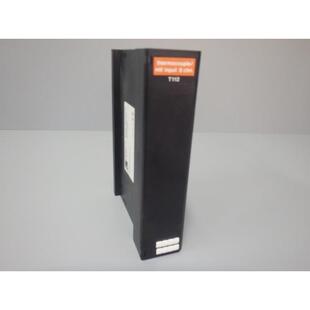 T112 - EUROTHERM - FR41672/003/6/2201 / A4 / Modulo 8 Ingres
