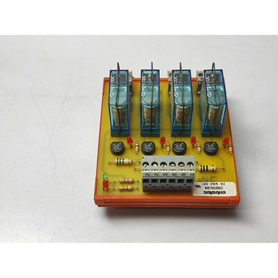 Entrelec 20050-04 Relay Module PCB 24VAC-DC 0020 050 04 RM42