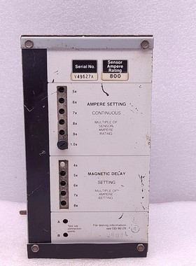General Electric 567B754G Trip Unit Sensor Ampere Rating 800