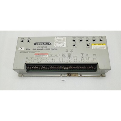 Woodward 9907-018 Rev H 2301A Charge Partage & Vitesse Contr