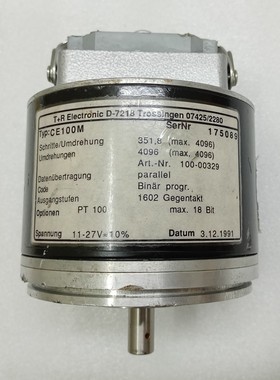 TR ELECTRONIC CE100M Número De Artículo 100-00329 ENCODER