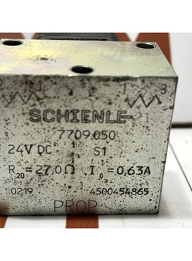 SCHIENLE 7709050 Boom Multiway Valve Solenoid 24VDC