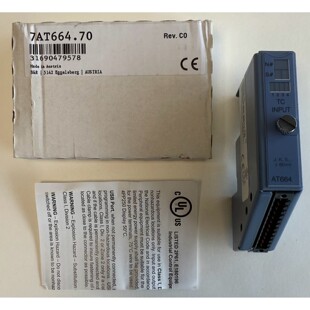 BR Analoges Eingangsmodul  AT664  Rev C0  7AT66470  Neu in O
