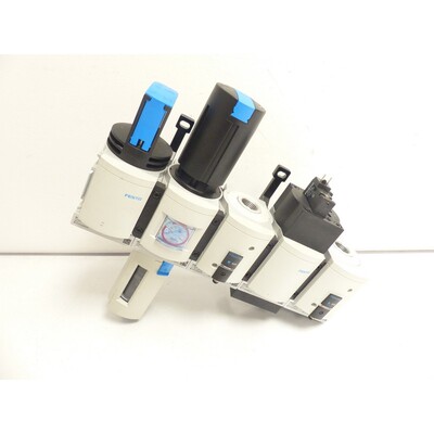 Festo Wartungseinheit 541268 + 526490 + 8001469 + 2 x 527676