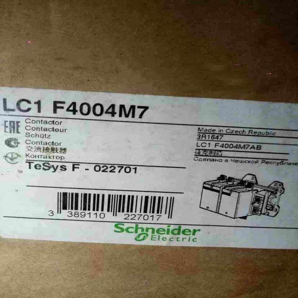 施耐德接触器施耐德接触器产地捷克 LC1F400议价