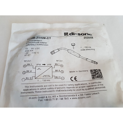disoric Funktionsadapter VKHMZVSMZT ArtNr 202858 Neu in OVP