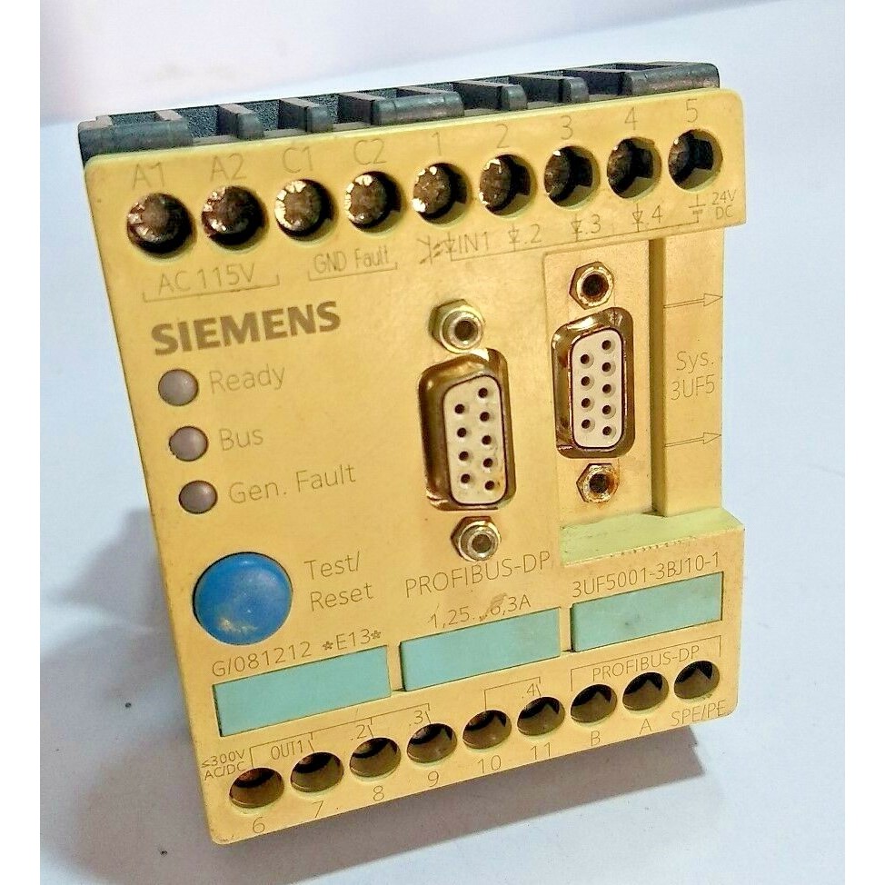 Siemens Profibus-DP 3UF5001-3BJ10-1 Basic Unit - Panel