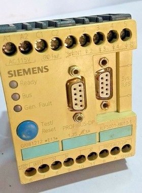 Siemens Profibus-DP 3UF5001-3BJ10-1 Basic Unit - Panel