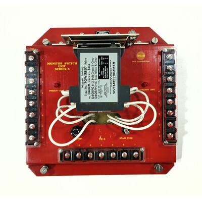 TIDELAND SIGNAL CORPORATION 系列 A 217684 监视器开关单元 ASS