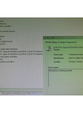 DekTec DTA-2174 R2 4x 3G/HD SD/ASI + Genlock
