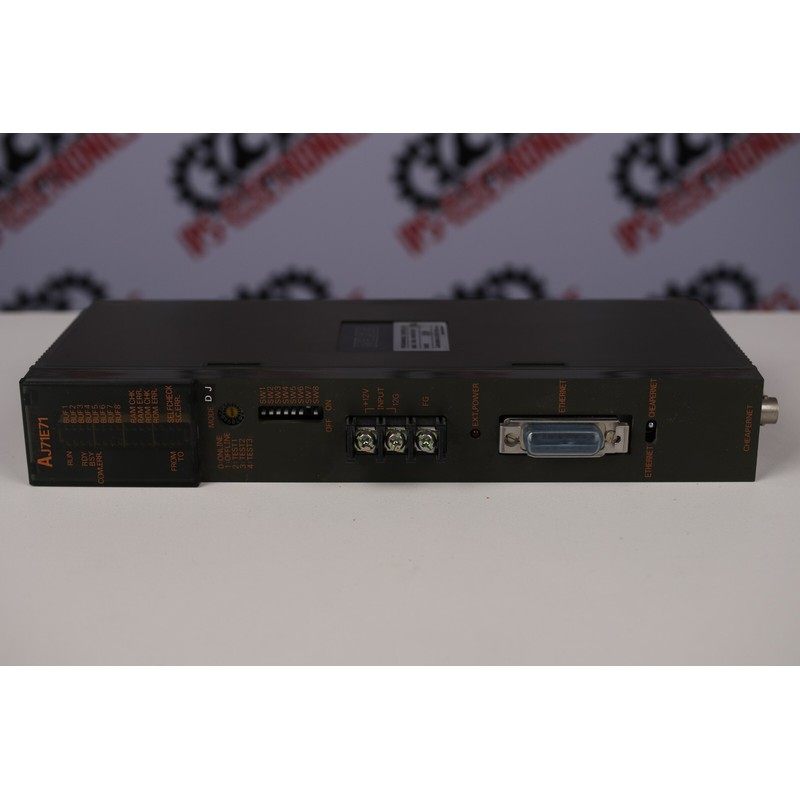 MITSUBISHI MELSEC AJ71E71 (ETHERNET MODULE) - 6 months warra