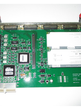 Greenspring computers cPCI200FP REV A 98051D & IP-Dual PI/T