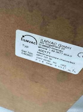 德国依尔姆进口ILMVAC耐腐隔膜真空泵议价