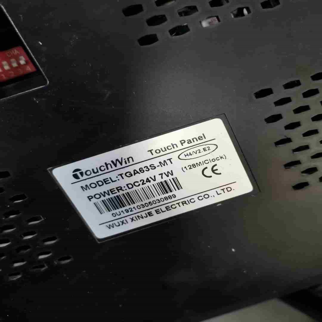 信捷触摸屏TGA63S-MT 成色9成新 边框无磕碰 配件齐议价