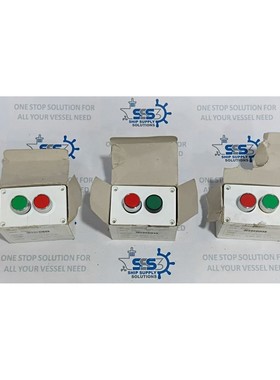 Kedaele Electro Cirkel 203124 按钮开关盒 2 路红色/绿色 O-I I