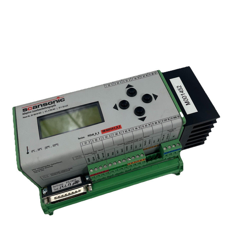 SCANSONIC DE10006852 LASER PROCESSING OPTICS/MODULE PS2v0_D_