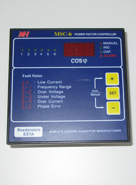 MUN HEAN Roederstein ESTA MSC-6 power factor controller