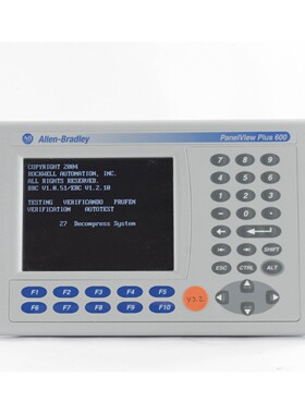 Allen Bradley 2711P-B6C8A /A Panelview Plus 600 Ser A Rev A