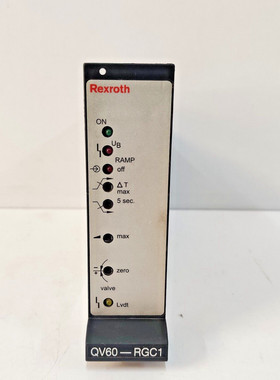 REXROTH VT-VRPA 1-537-10/V0/QV-RTP MNR:0811405104比例放大器