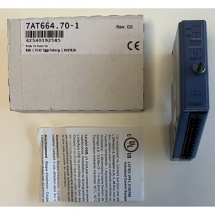 BR Analoges Eingangsmodul  AT664  Rev C0  7AT664701  Neu in