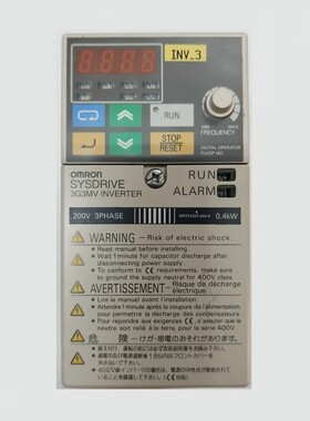 ONDULEUR SYSDRIVE OMRON 3G3MVA2004 230 V 04 KW  3G3MV A2004