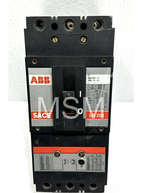 ABB Sace LN200 Schutzschalter Pin = 200A Ue=690V Cat.a