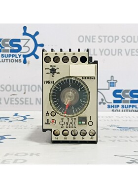 西门子 7PR4140-6PM10 时间继电器 7PR41 220V 60Hz 0.15s-60h AC