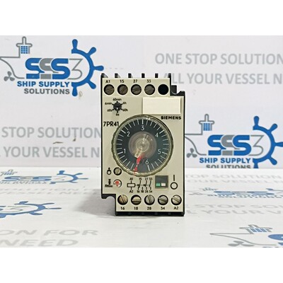 西门子 7PR4140-6PM10 时间继电器 7PR41 220V 60Hz 0.15s-60h AC