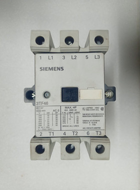 Siemens 3TF46 22-0AL2 Contactor 80A 600V AC