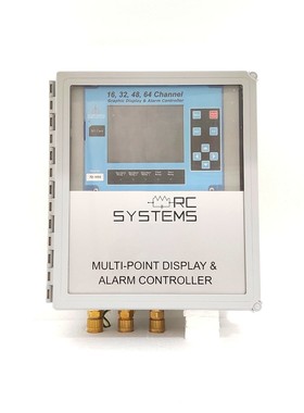 RC SYSTEMS 16, 32, 48, 64 CHANNEL GRAPHIC DISPLAY AND ALARM