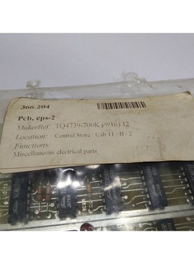 MITSUI EPS-2 PCB PARTS OF CONTROL ROOM PANEL TQ4739-700K(9/1