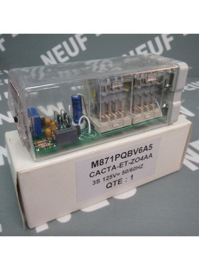 CACTA-ET-Z04AA 3S125V-50/60HZ - MTI M871PQBV6A5 Relay Timed