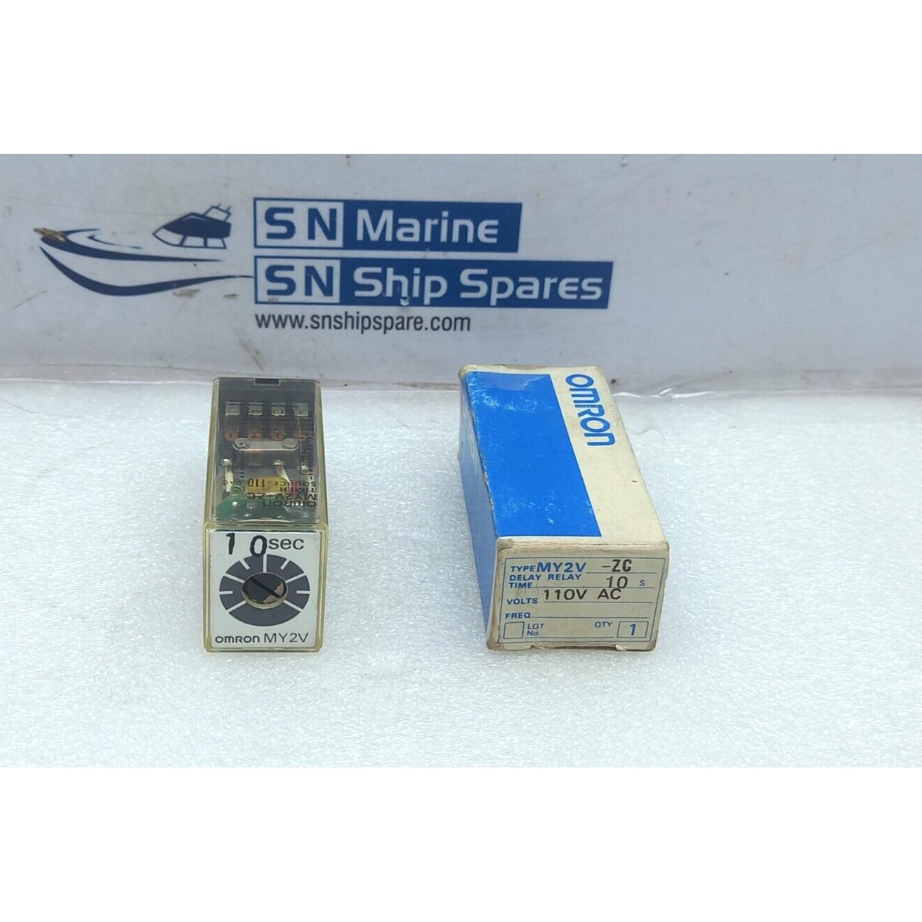 Omron MY2V-ZC Retardado Relé Time: 10s Voltios:110V AC