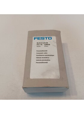 Festo Magnetventil VL/O-3-1/4-EX Mat.NR: 536029 Serie: A502