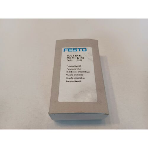 Festo Magnetventil VL/O-3-1/4-EX Mat.NR: 536029 Serie: A502