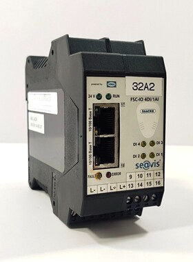 SAACKE SEAVIS FSC IO 4DI/1AI Burner 指示继电器模块 982200414