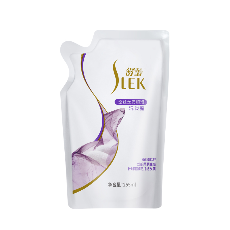 舒蕾蚕丝丝质顺滑洗发露针对毛躁易打结发质洗发水柔顺飘逸补充装