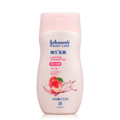 Johnson & Johnsoni Cơ bắp Hengri Water Tender Sữa 200g Peach Hương vị Nữ Nước hoa kéo dài 蜜 保 dưỡng ẩm Hydrating sữa tắm hatomugi