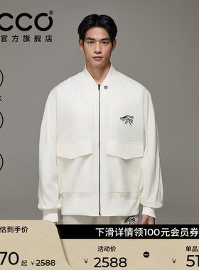 ECCO×白山联名胶囊系列 春夏户外防泼软壳男女同款外套EW251J008