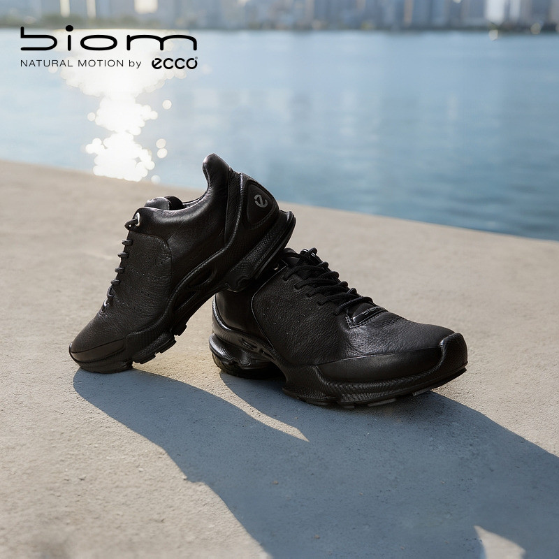 ECCO爱步运动鞋男 春夏透气跑步鞋运动休闲皮鞋 健步BIOMC800464