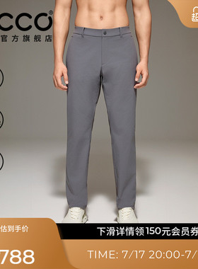 ECCO爱步男款长裤 26新春夏舒适耐磨运动休闲锥形裤 EG261P010M