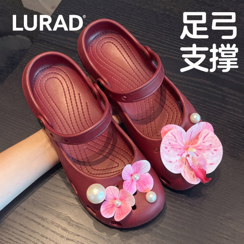 法式玛丽珍女士软底防滑洞洞鞋
